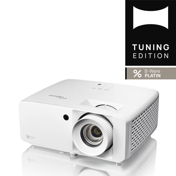 Optoma UHZ35 4K Beamer mit 3500 Lumen, blitzschnellem 240Hz Gaming-Modus und 1,6-fach Zoom für Home-