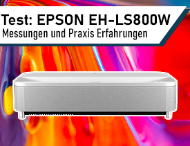 Epson EH-LS800W Laser TV Test