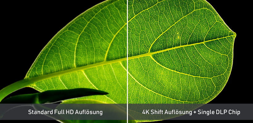 Optoma UHZ58LV 4K Bildvorteil