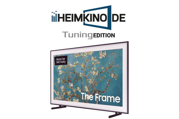 Samsung The Frame (2023) 85" - 4K HDR Fernseher | HEIMKINO.DE Tuning Edition