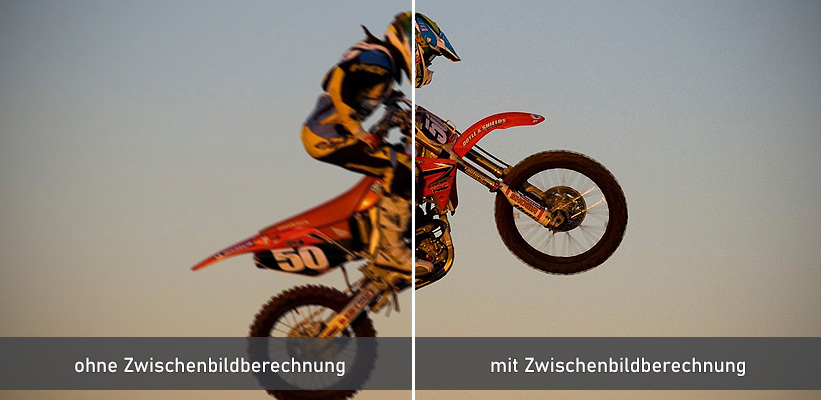 ViewSonic X2000B-4K Zwischenbildberechnung