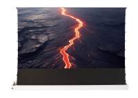 celexon CLR UST Kontrastleinwand II Plus 280 x 158cm - 130" weisse Bodenleinwand