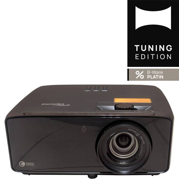 Optoma UHZ58LV 4K UHD Dual-Laser-Heimkino-Projektor - B-Ware Platin