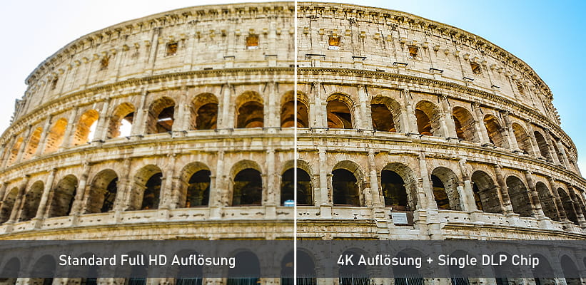 XGIMI Horizon Ultra Vorteil 4K in der Praxis