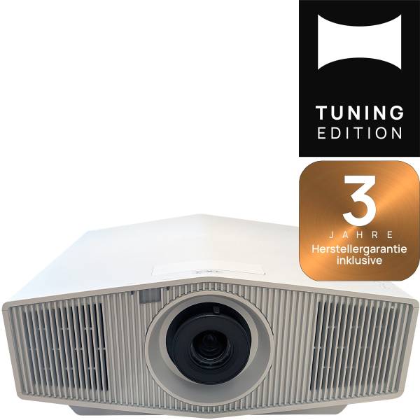 Sony BRAVIA Projektor 7 Weiss - 4K HDR Laser Beamer | HEIMKINO.de Tuning Edition