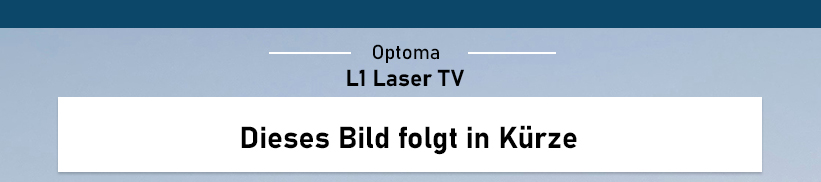 Optoma L1 Laser TV Aufstellung