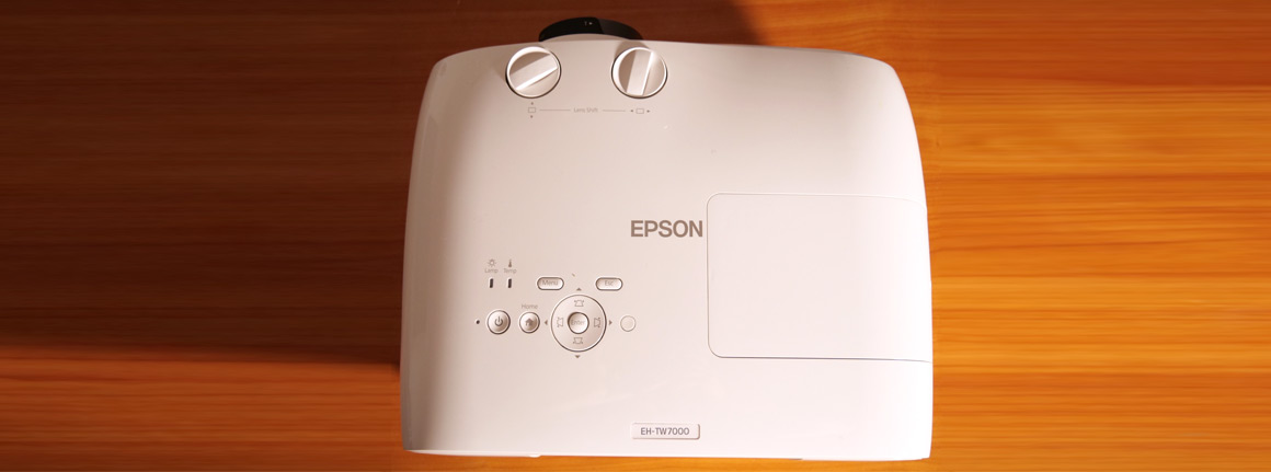 Epson TW7000 von oben