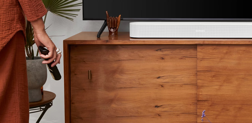 Sonos Beam Smarte Soundbar Weiss Streaming Bedienung