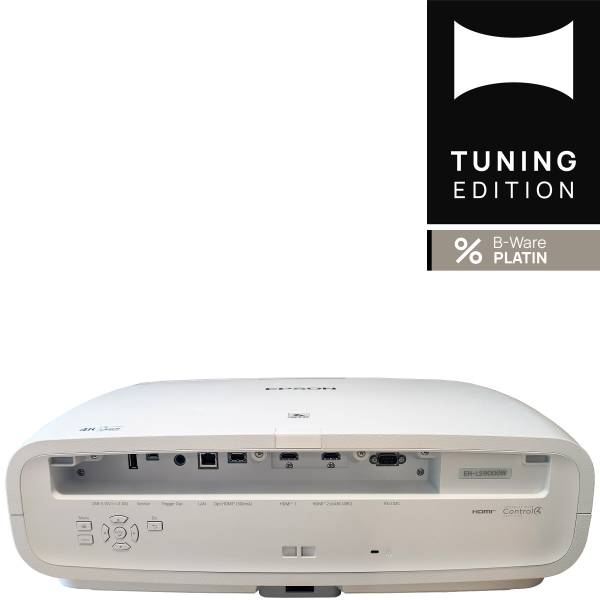 Epson EH-LS9000W 4K HDR Laser-Heimkino-Beamer mit 3LCD-Technologie, 2.200 Lumen und motorisiertem Le