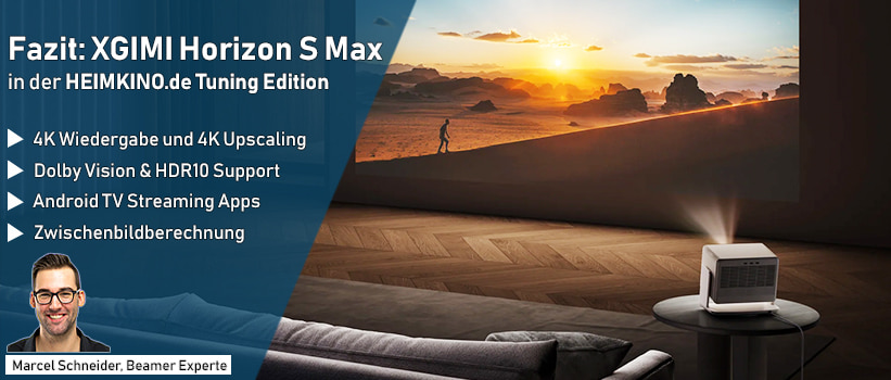 XGIMi Horizon S Max Beamer Fazit