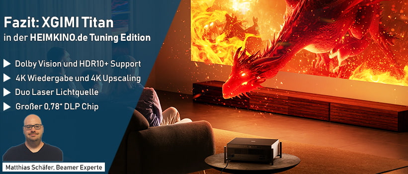 XGIMi Titan Beamer Fazit