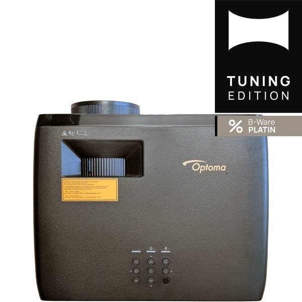 Optoma UZ38x 4K UHD Laser Heimkinoprojektor mit PureEngine Ultra - B-Ware Platin
