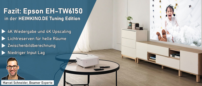 Epson TW6150 Beamer Fazit Test