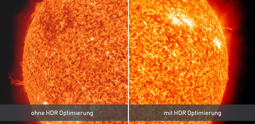 Epson EF-61G HDR Optimierung Vergleich