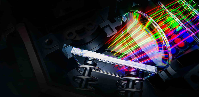 Hisense M2 Pro Triple Laser Lichtquelle Aufbau