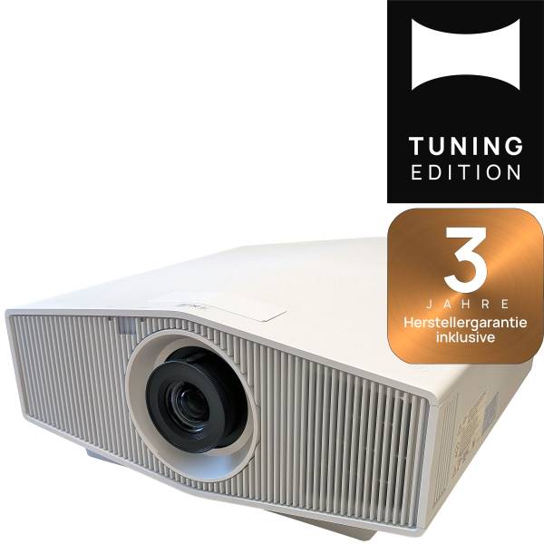 Sony BRAVIA Projektor 7 Weiss - 4K HDR Laser Beamer | HEIMKINO.de Tuning Edition