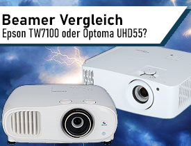 Epson TW7100 oder Optoma UHD55_3D_Beamer_Shootout_Vergleich