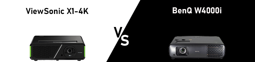 ViewSonic vs BenQ W4000i Beamervergleich