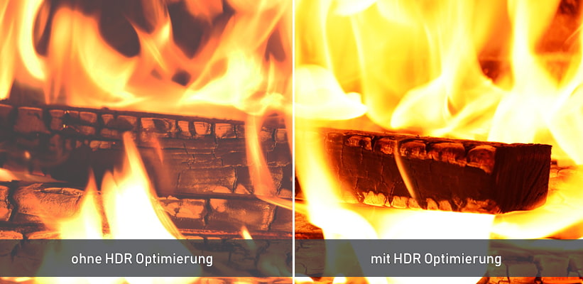 Hisense C3 TriChroma Kontrast Schwarzwert HDR