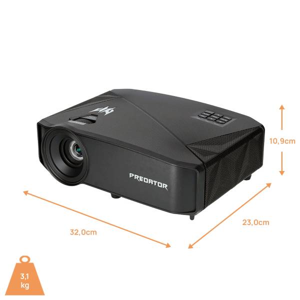 Acer Predator GD711 - B-Ware Platin | HEIMKINO.DE Tuning Edition