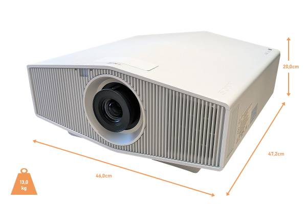 Sony BRAVIA Projektor 7 (VPL-XW5100ES) Weiss - 4K HDR Laser Beamer | HEIMKINO.DE Tuning Edition