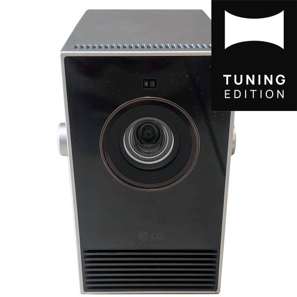 LG CineBeam Qube HU710PB - 4K HDR Laser Beamer | HEIMKINO.DE Tuning Edition