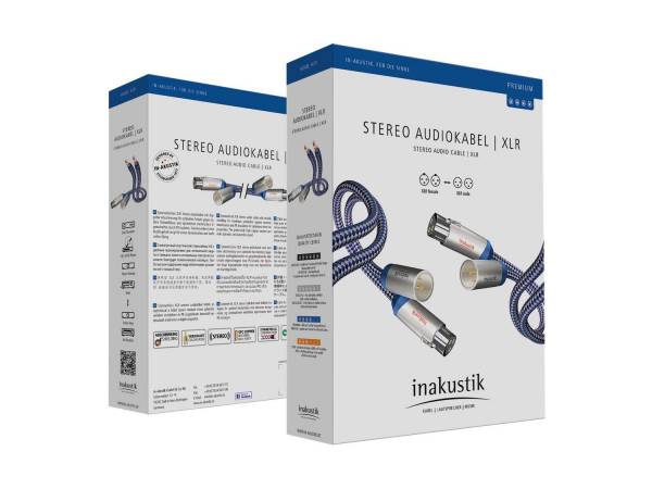 inakustik Premium Series XLR Audio Kabel 1,5m / Paarpreis