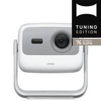 JMGO N1S SE mobiler Full-HD-Projektor mit integriertem Google TV mit nativem Netflix - B-Ware Platin