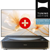 Set: Hisense PT1 TriChroma + 100" XGIMI Fresnel ALR UST Kontrastleinwand