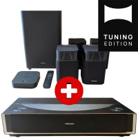 Set: Hisense PT1 Laser Cinema + Hisense HT Saturn | HEIMKINO.de Tuning Edition