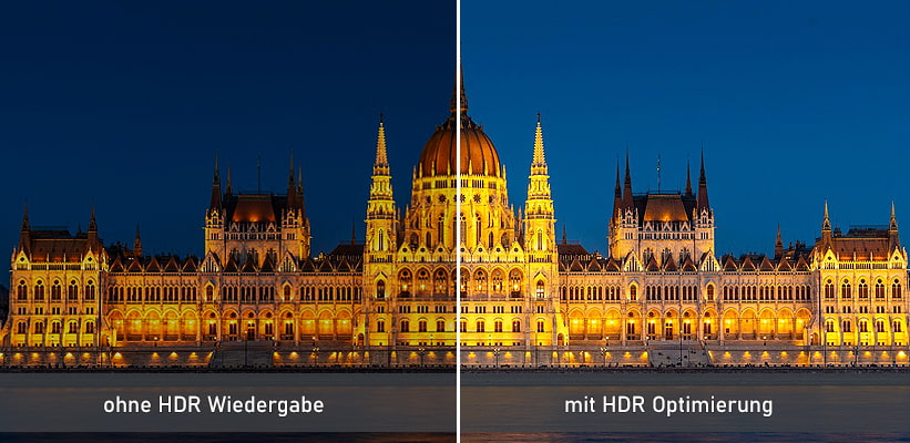 Hisense M2 Pro TriChroma Kontrast Schwarzwert Performance