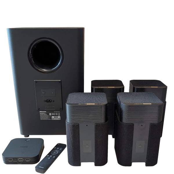 Hisense HT Saturn - 4.1.2 Wireless Dolby Atmos Lautsprecher System