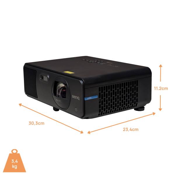 BenQ LK835ST - 4K HDR Laser Golf Beamer | HEIMKINO.de Tuning Edition