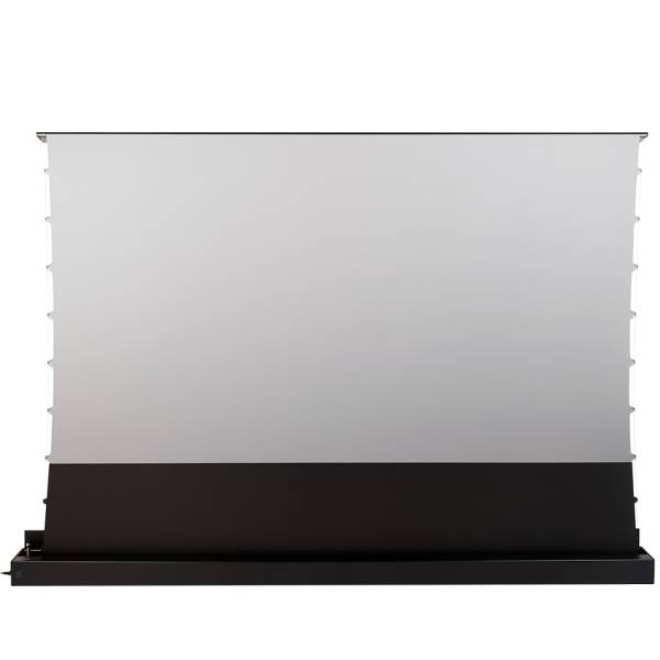celexon UST Hochkontrast Bodenscheren Leinwand - HomeCinema Plus, 100" schwarz - B-Ware Platin