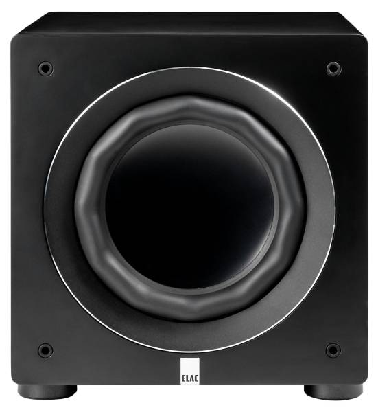 ELAC Reference Serie RS500-SB Schwarz -10" Frontfire Subwoofer