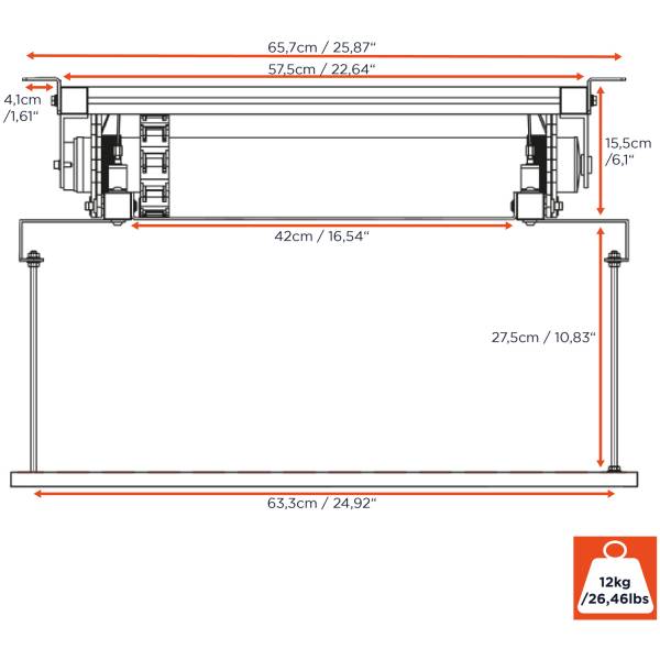 Celexon Deckenlift PL1000