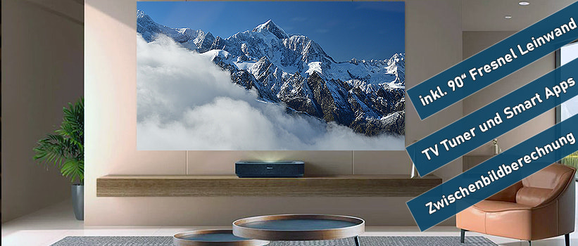 Hisense 90L5HD Laser TV Installation
