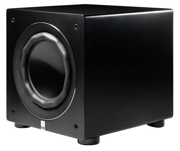 ELAC Reference Serie RS500-SB Schwarz -10" Frontfire Subwoofer