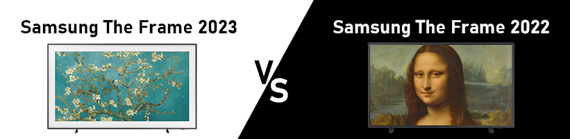 Samsung The Frame 2023 oder Samsung The Frame 2022 Fernseher Vergleich