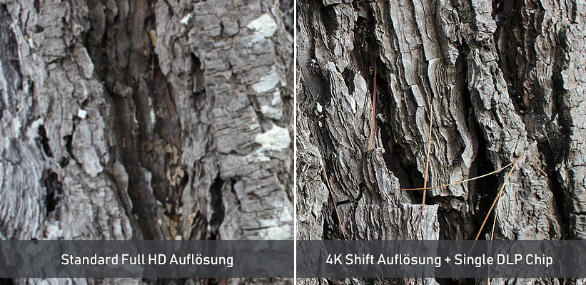 Optoma UHZ68LV-W 4K Bildvorteil