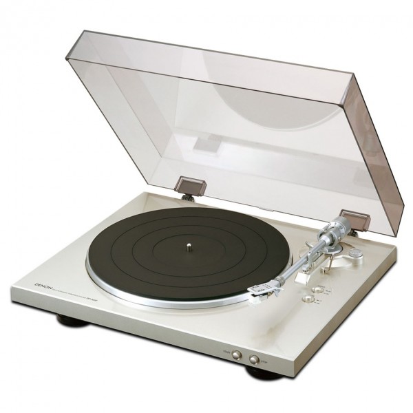 Denon Plattenspieler DP300F - silber