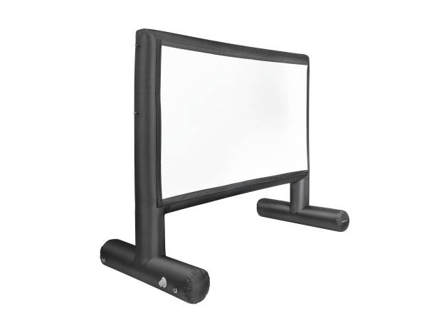 celexon INF Outdoor Leinwand Professional 222 x 125cm - 100" Aufblasbare Mobile Leinwand