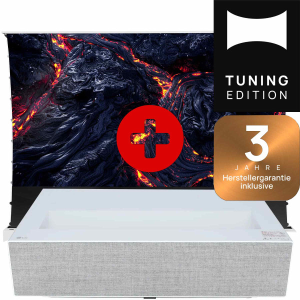 Set: LG CineBeam HU715QW + celexon CLR UST Kontrastleinwand II