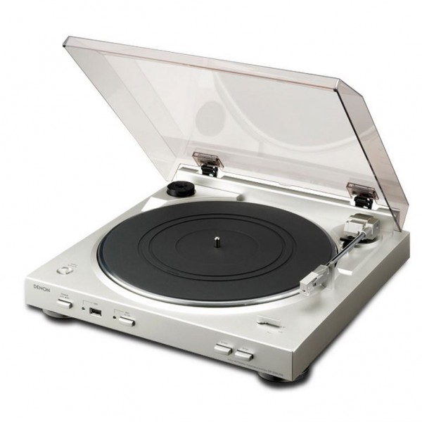 Denon Plattenspieler DP200 - silber