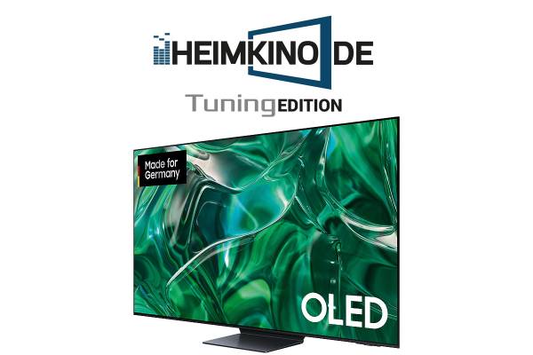 Samsung S95C OLED (2023) 77" - 4K HDR Fernseher | HEIMKINO.DE Tuning Edition