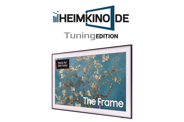 Samsung The Frame (2023) 85" - 4K HDR Fernseher | HEIMKINO.DE Tuning Edition