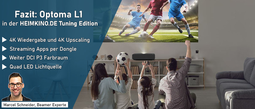 Optoma L1 Laser TV Kaufberater Fazit