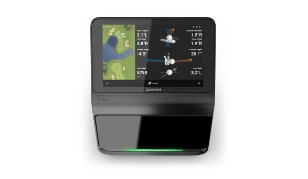 Garmin Approach R50 Premium Launch Monitor und Golf Simulator mit präzisen Messdaten für Training un
