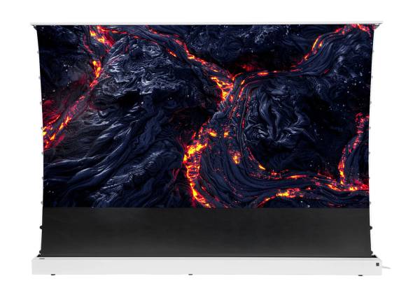 100" celexon CLR UST Bodenleinwand V2.0 221 x 124cm Weiß - B-Ware Platin