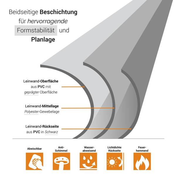 celexon Economy Mobile 244 x 138cm - 110" Stativleinwand